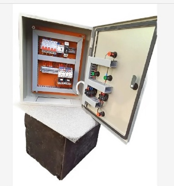 Quadro De Comando Alternado Para 02 Bombas 4cv