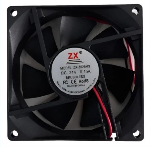 Micro Ventilador Zx Zx - 8025hs