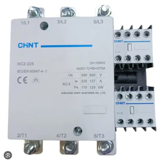 Contator CHINT NC2-225 Trifásico 225A Industrial