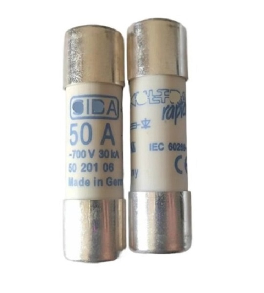 Fusível Cerâmico Siba 50a 700v 30ka 50 201 06