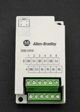 Módulo Expansão Allen Bradley Micro800 2080-ow4i 4 Saídas