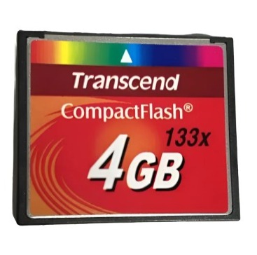 Cartão Compactflash 4gb Transcend 133x Cf